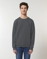 Heren Sweater Stanley Stella Roller India Ink Grey
